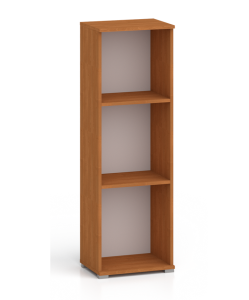 Regał biurowy niski, otwarty, na książki RELIC olcha 110 x 30 x 32 cm