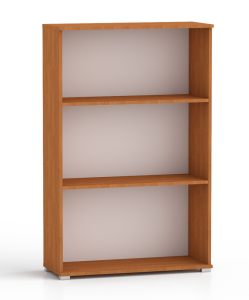 Regał biurowy niski, otwarty, na książki RELIC olcha 110 x 60 x 32 cm