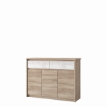 Komoda 3d2s, dąb sonoma, kolekcja Somma