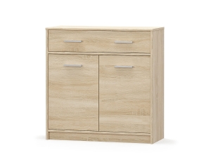 Komoda 2d1s, dąb sonoma, kolekcja Tips