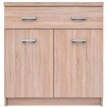 Komoda 2d1s, dąb sonoma, kolekcja Top Mix