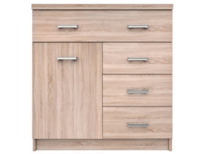 Komoda 1d4s, dąb sonoma, kolekcja Top Mix
