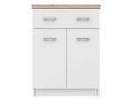 Komoda 2d1s/60, biały, kolekcja Top Mix 