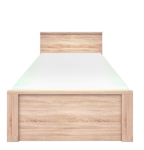 Łoże 120, dąb sonoma, kolekcja Top Mix 