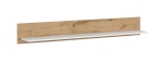 Półka 150, biały/dąb wotan, kolekcja Vigo  