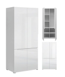 Szafa 4d, biały połysk, kolekcja Yolk