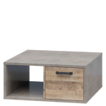 Ława 1s, szary/dąb piaskowy, kolekcja Bari