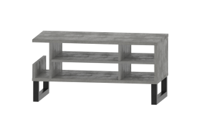 Ława 90, szary/dąb piaskowy, kolekcja Bari 