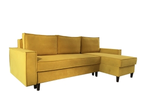 Narożnik CAMERON LOFT Simple15, żółty