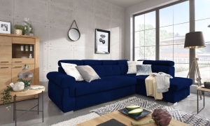 Narożnik PRIMO prawy Fresch11, granatowy