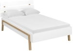 Łóżko do Sypialni Młodzieżowe Białe Belle 120x200