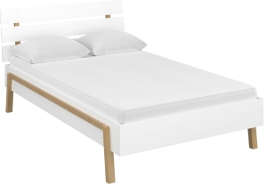 Łóżko do Sypialni Młodzieżowe Białe Belle 120x200