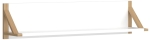 Półka Wisząca Ścienna Biała Skandynawska Belle 95