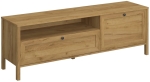Szafka RTV Stojąca TV Dąb Craft Złoty Klark 1K1S