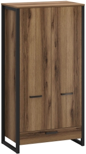 Szafa Dwudrzwiowa Dąb Delano Ciemny Mares 2D1S