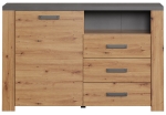 Komoda z Szufladami Szafka Dąb Artisan Follow 1D3S