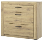 Komoda Szafka z Szufladami Dąb Navarra Sapori 3S