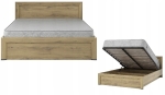 Łóżko z Pojemnikiem Dąb Navarra Sapori 140x200