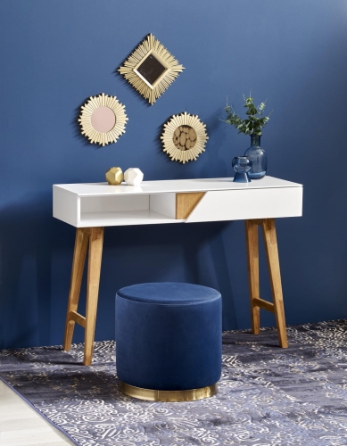 KN1 konsolka naturalny / biały (1p=1szt)