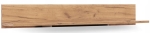 Półka wisząca ścienna na ścianę dąb SNOBI SB12