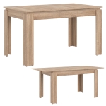 Stół rozkładany kuchenny dąb Sonoma REMI ST06