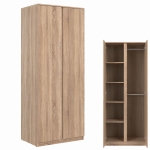 Szafa wąska Garderoba Regał dąb Sonoma REMI RM10