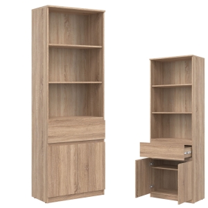 Szafka szeroka Regał Słupek dąb Sonoma REMI RM09