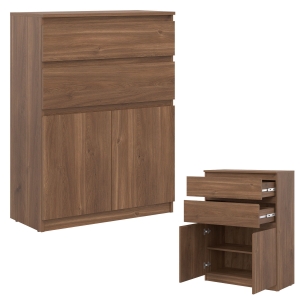 Komoda wysoka z szufladami dąb Castello REMI RM05