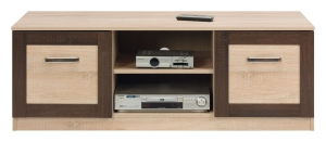 Szafka RTV wąska pod telewizor dąb sonoma BOSS BS2