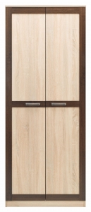 Szafa wąska Garderoba 80 cm dąb sonoma BOSS BS10