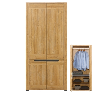 Szafa do sypialni na ubrania dąb grandson YORK Y7