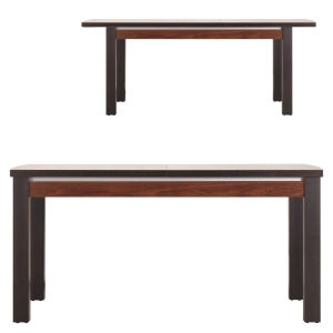 Stół kuchenny rozkładany orzech dąb FORREST FR12