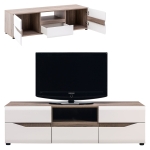 Szafka RTV biała Stolik pod telewizor LIONEL LI1