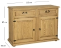 system CLASSIC WOOD komoda 2d2s sosna miodowa_4.jpg