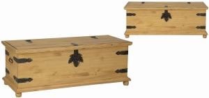 Skrzynia do Przedpokoju Drewniana Classic Wood