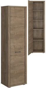 Regał na Książki Zamknięty Dąb Lefkas Cordan 1D