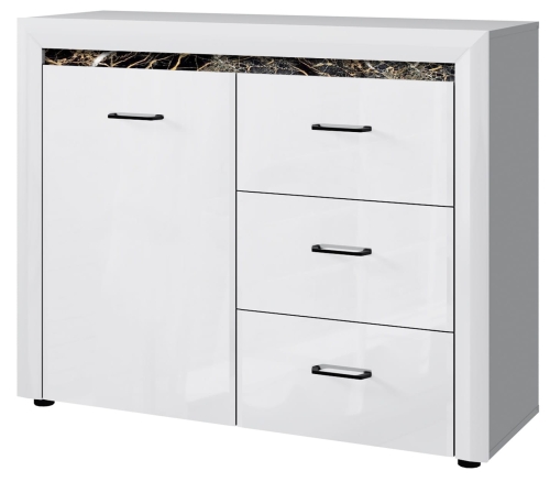 system WHITEBLACK komoda 1d3s + LED biały połysk_3.jpg