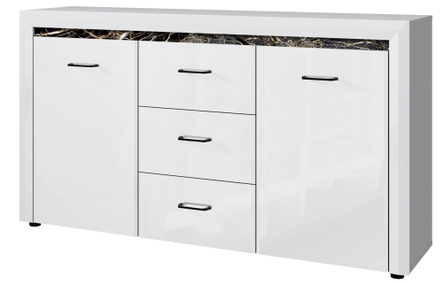 system WHITEBLACK komoda 2d3s + LED biały połysk_3.jpg
