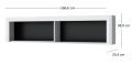 system WHITEBLACK regał wiszący 165 biały połysk_4.jpg