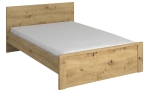 Łóżko Podwójne Sypialnia Ayson Dąb Artisan 140x200