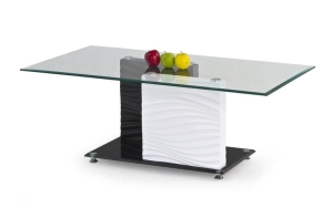 SHANELL ława biało/czarny (2p=1szt)