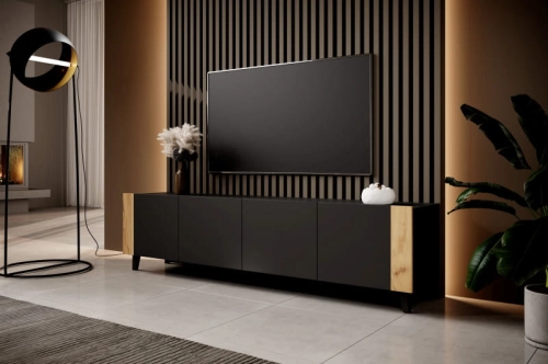 FARO RTV czarny mat/ czarny mat/ dąb craft_0