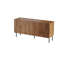JUNGLE KMODA 152 dąb wotan mat/ czarny mat_1