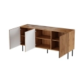 JUNGLE KMODA 152 dąb wotan mat/ czarny mat_2