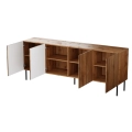 JUNGLE KMODA 190 dąb wotan mat/ czarny mat_2