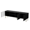 JUNGLE RTV czarny mat/ czarny mat_4
