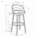H110 hoker kremowy / orzechowy_7