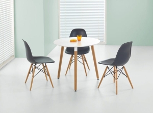 SOCRATES OKRĄGŁY stół biały