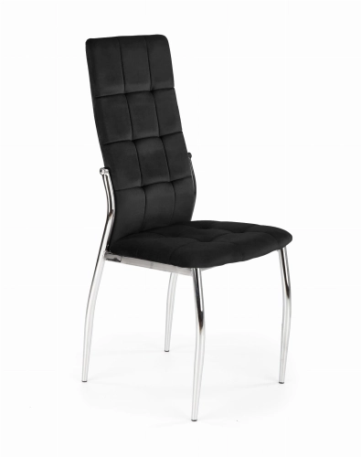 K416 krzesło czarny velvet (1p=4szt)_0