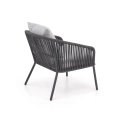 ROCCA zestaw ogrodowy ( sofa + fotel 2x + ława ), ciemny popiel / jasny popiel_16